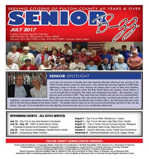 July 2017 Senior B-zz Newsletter